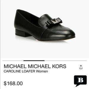 Micheal Kors Caroline Leather Loafer
